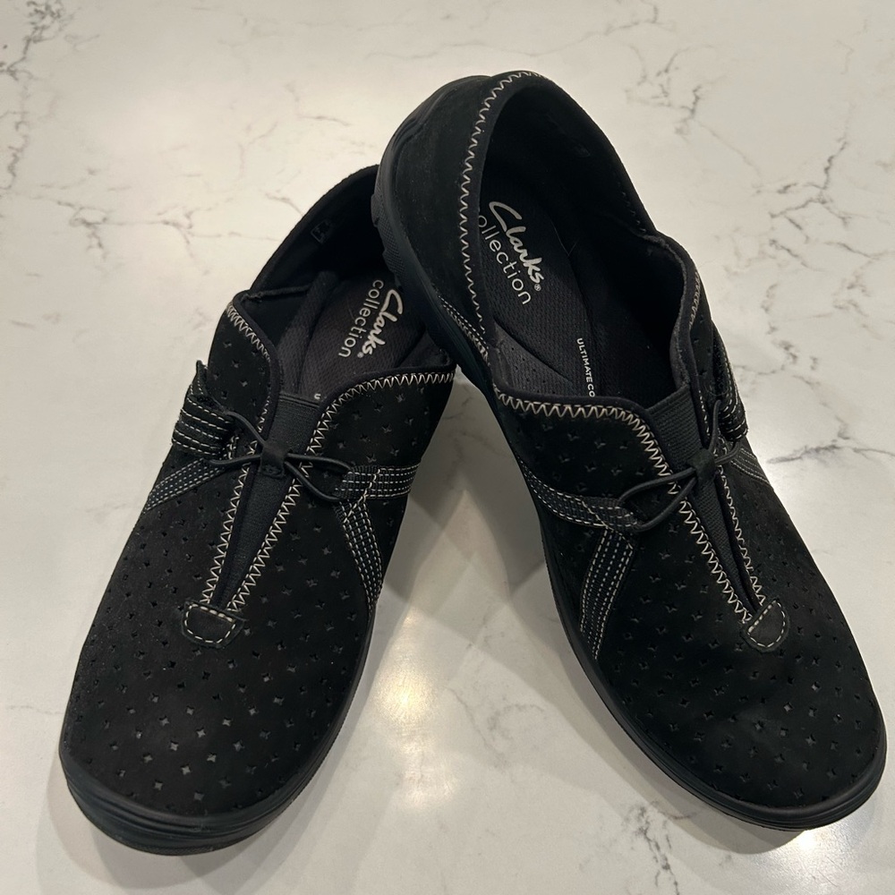 Black Leather Shoes New never worn
Size9.5